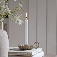 Scallop Edge Candle Holder