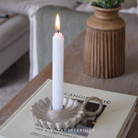Scallop Edge Candle Holder