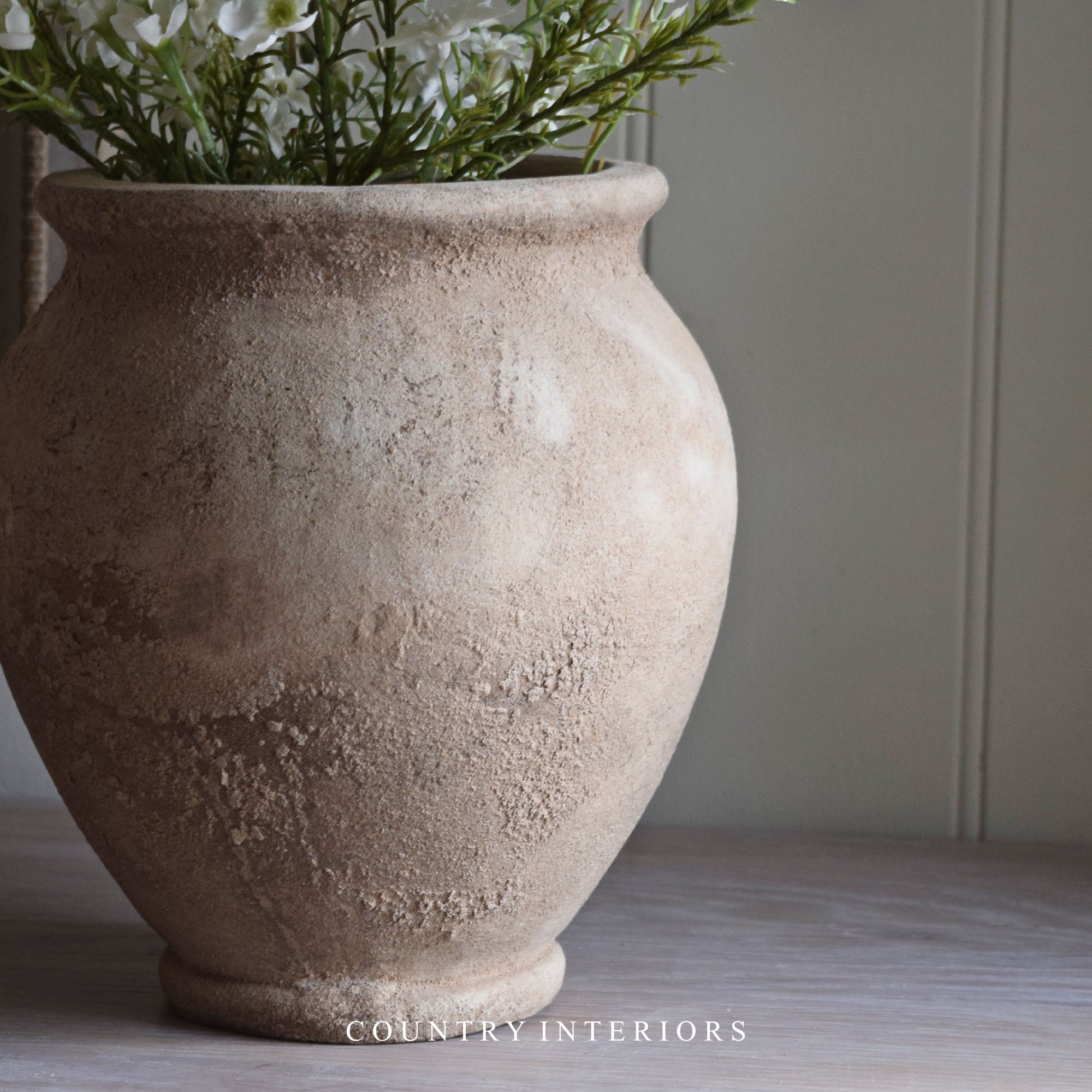 Huxley Terracotta Vase Natural