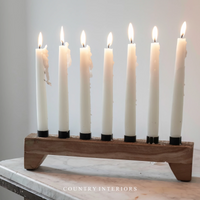 Reclaimed Wood Candle Holder