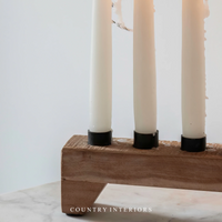 Reclaimed Wood Candle Holder