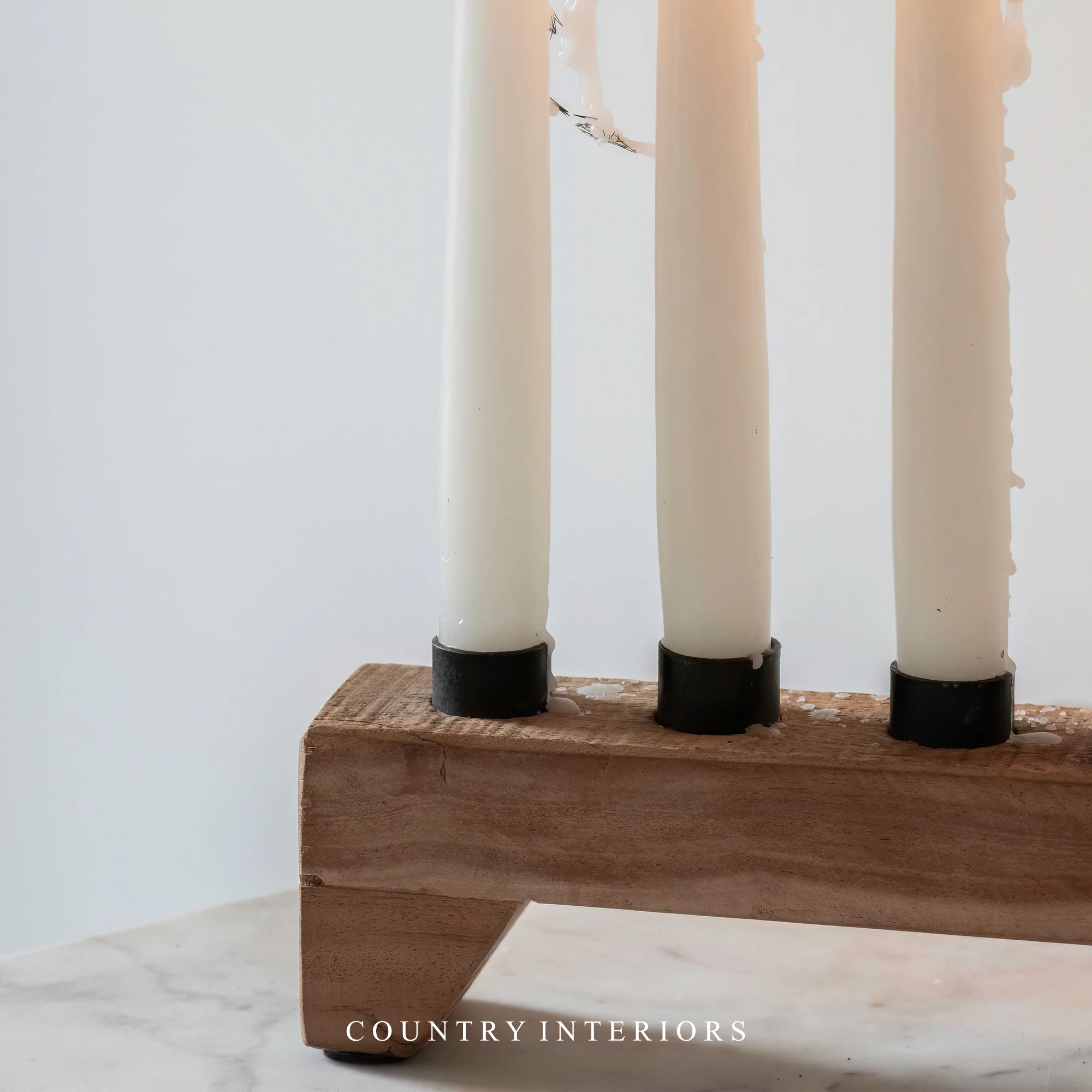 Reclaimed Wood Candle Holder
