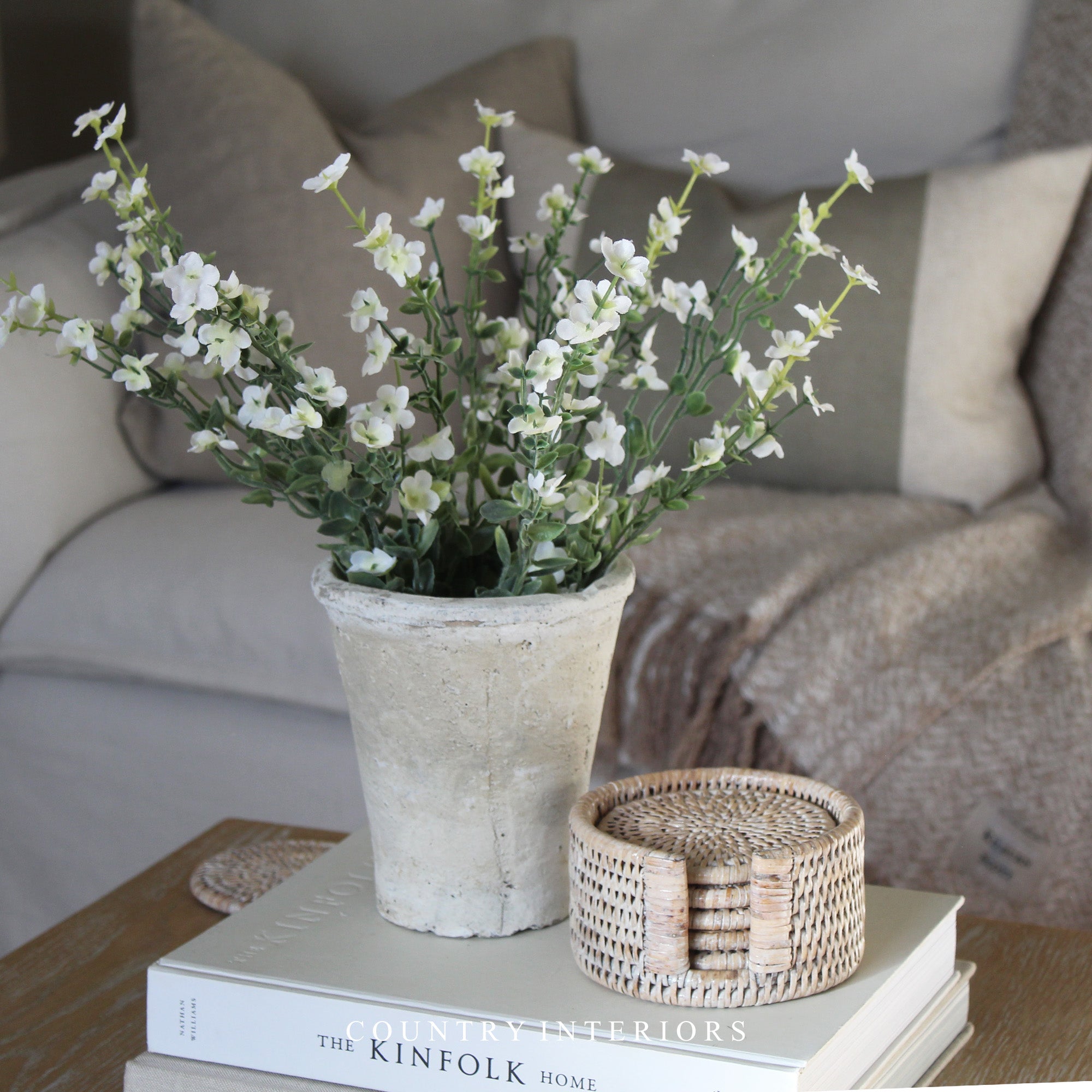 Burford Aged Stone Pot - Various Sizes