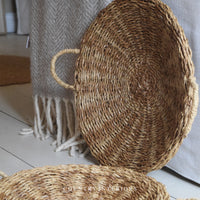 Round seagrass trays - Two sizes