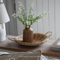 Round seagrass trays - Two sizes