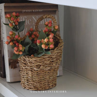 Seagrass hanging baskets - Two sizes