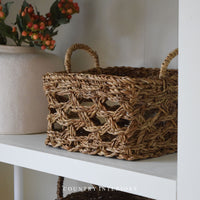 Seagrass storage basket - Two sizes
