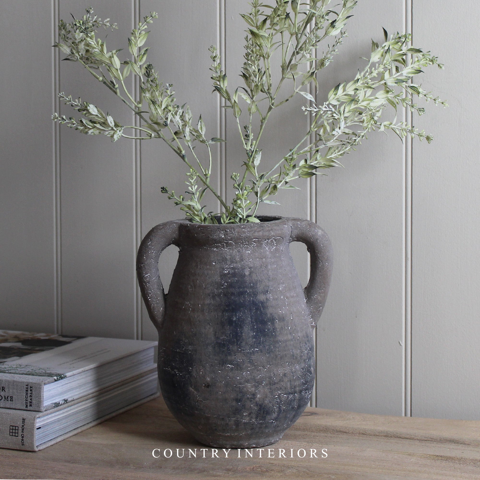 Rustic Jar with Handles