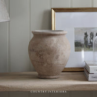 Huxley Terracotta Vase Natural