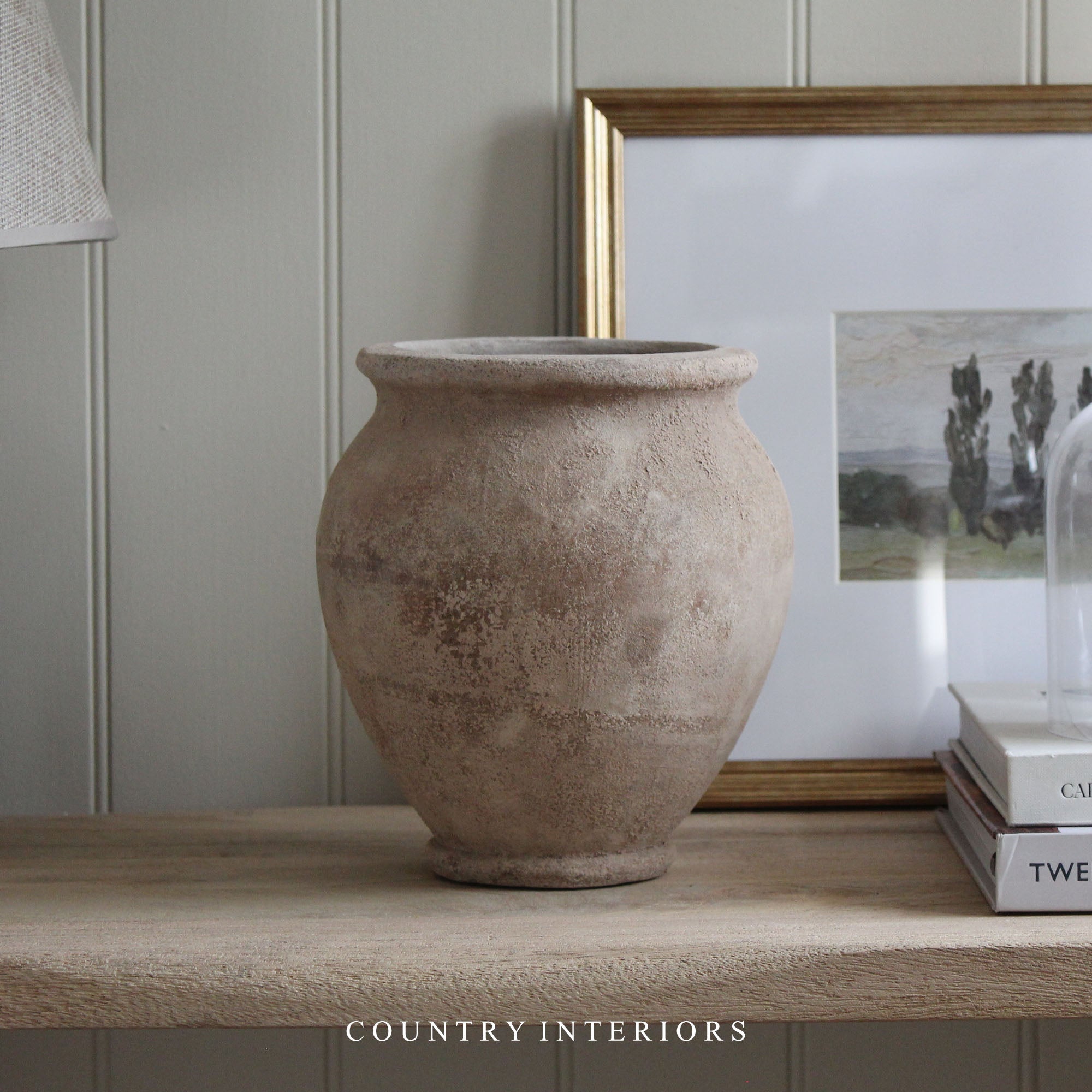 Huxley Terracotta Vase Natural