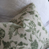 Rectangular Country Floral Cushion Feather Inner