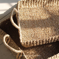 Rectangular Seagrass Tray - Two Sizes