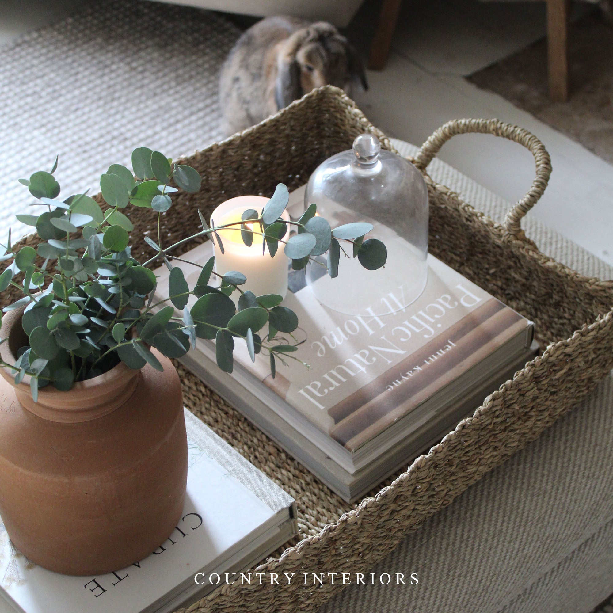 Rectangular Seagrass Tray - Two Sizes