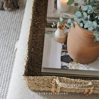 Rectangular Seagrass Tray - Two Sizes