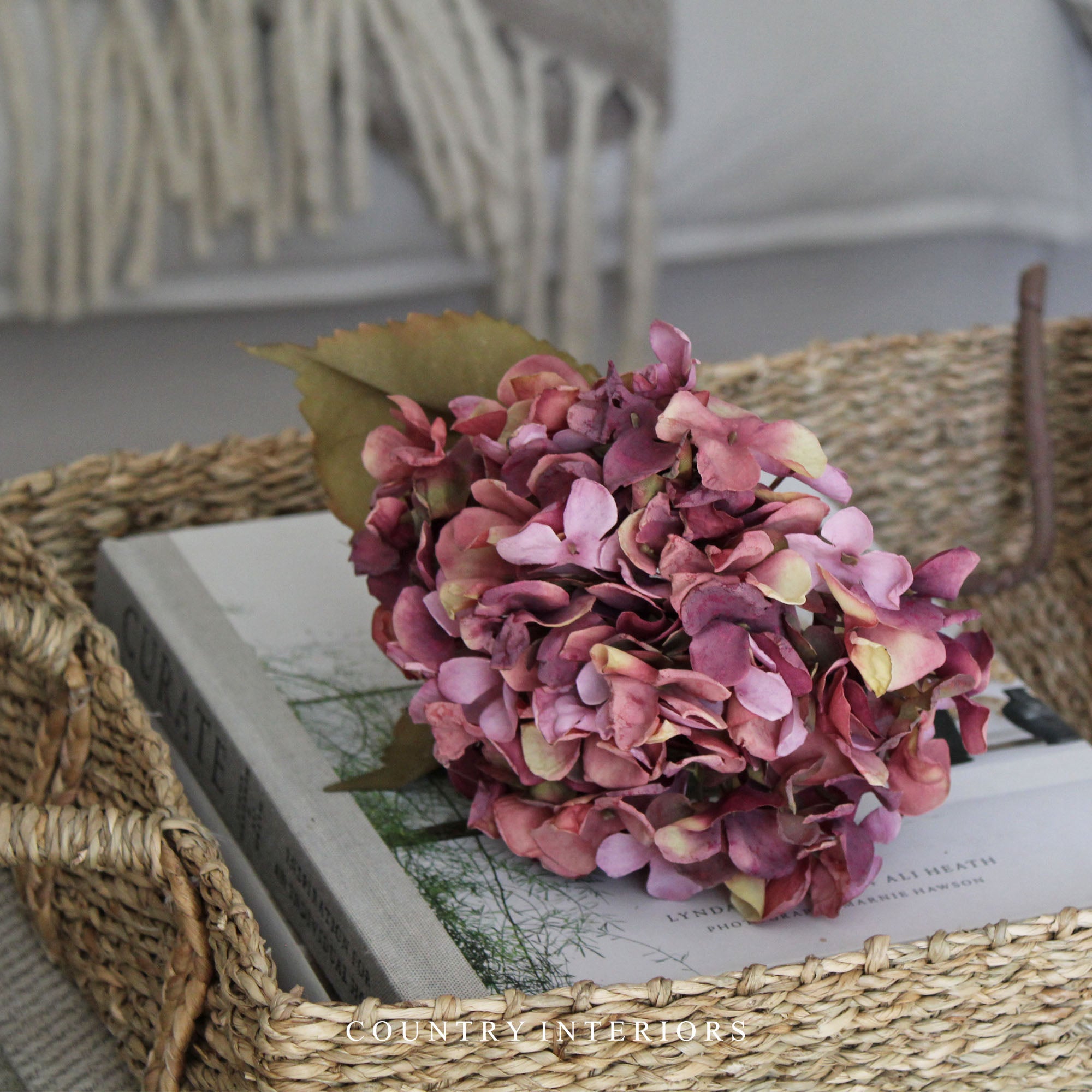 Purple Hydrangea - 46cm