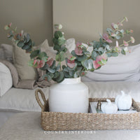Natural Blush Eucalyptus Spray - 85cm