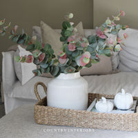Natural Blush Eucalyptus Spray - 85cm