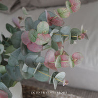 Natural Blush Eucalyptus Spray - 85cm