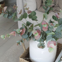 Natural Blush Eucalyptus Spray - 85cm