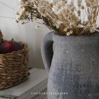 Rustic Jar with Handles