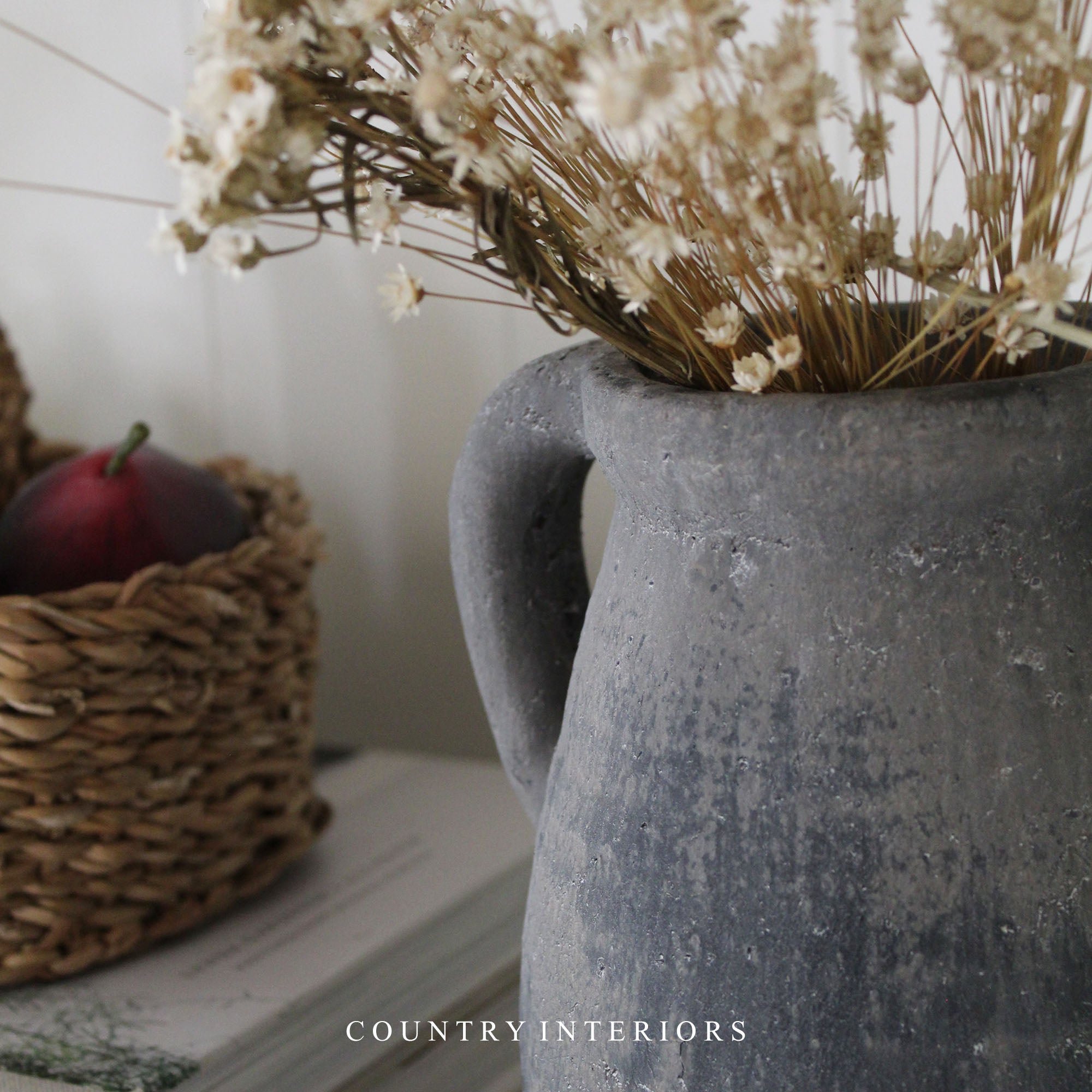 Rustic Jar with Handles