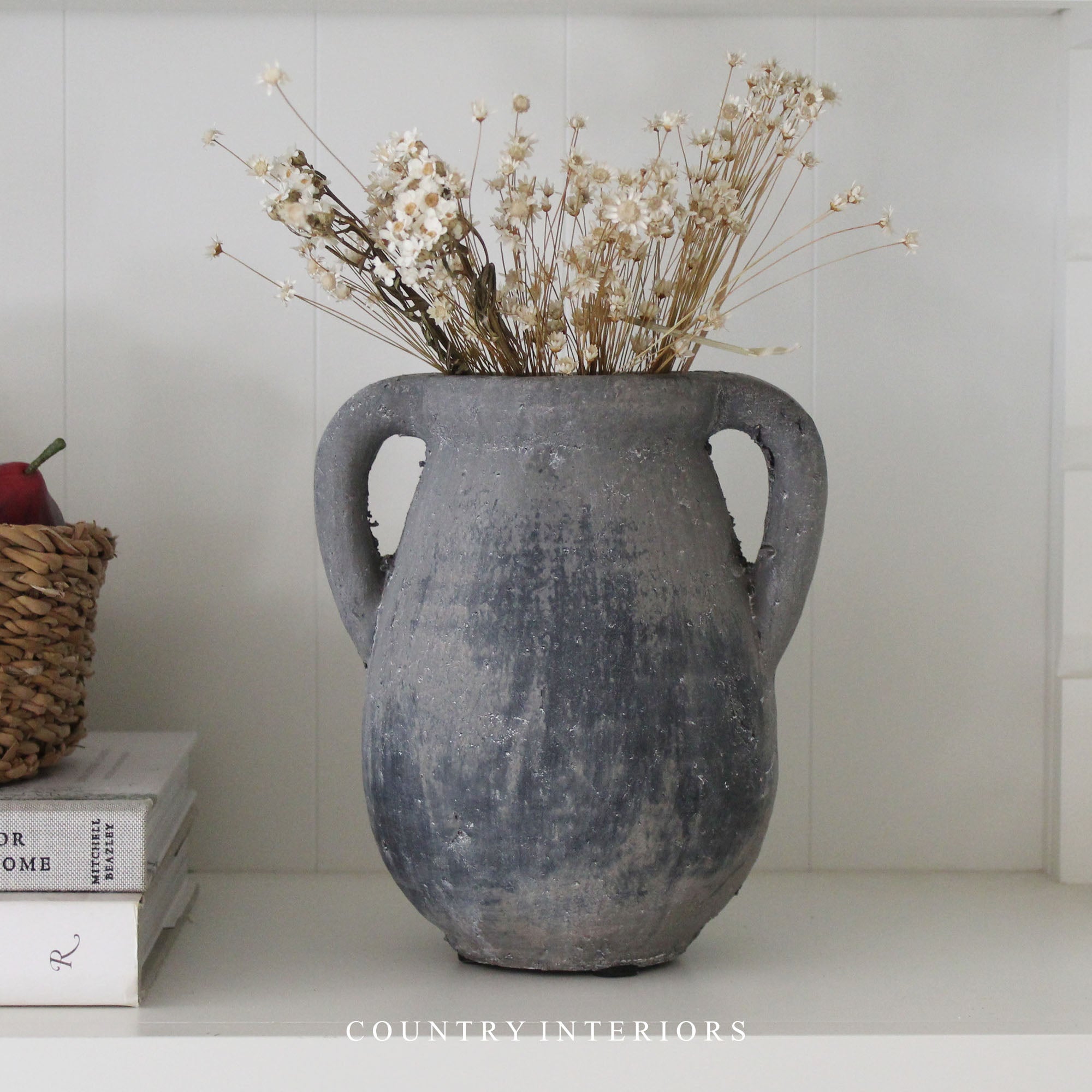 Rustic Jar with Handles