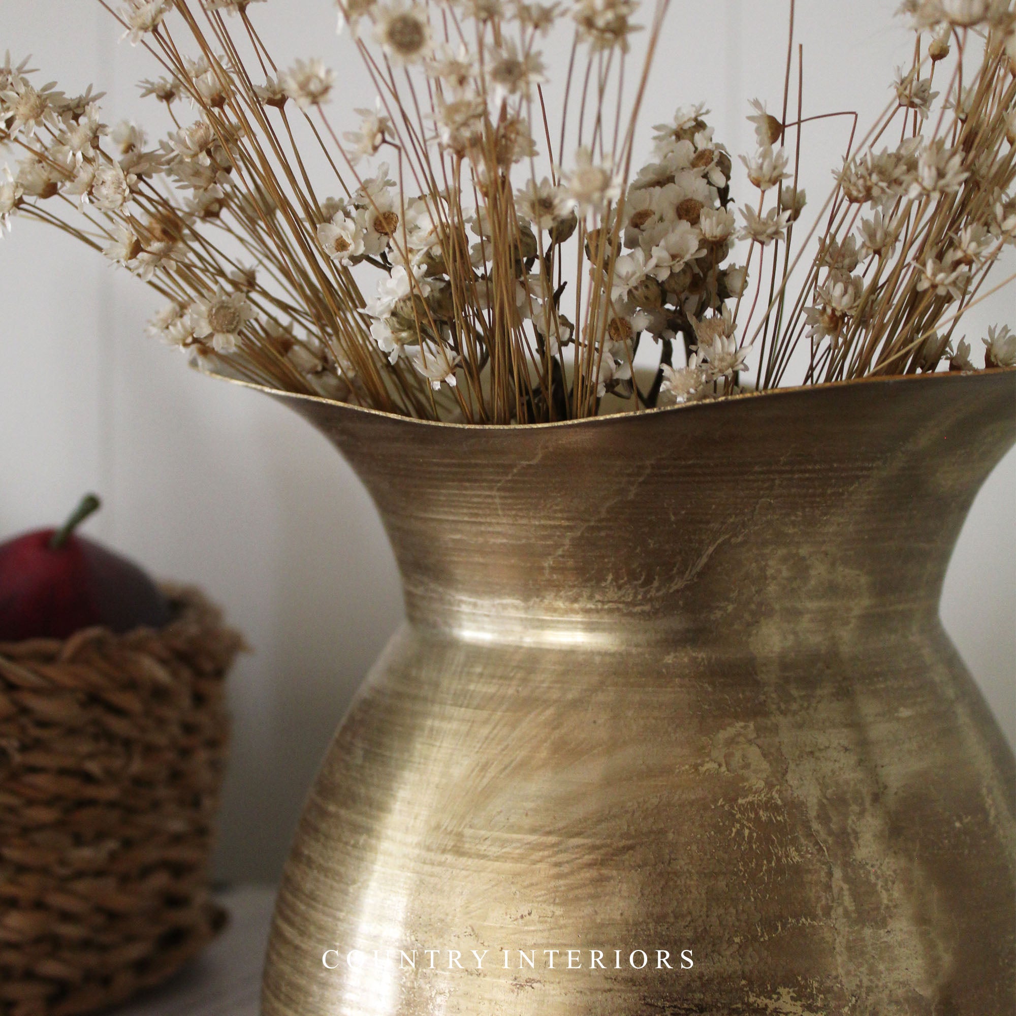 Vintage-Style Brass Jug