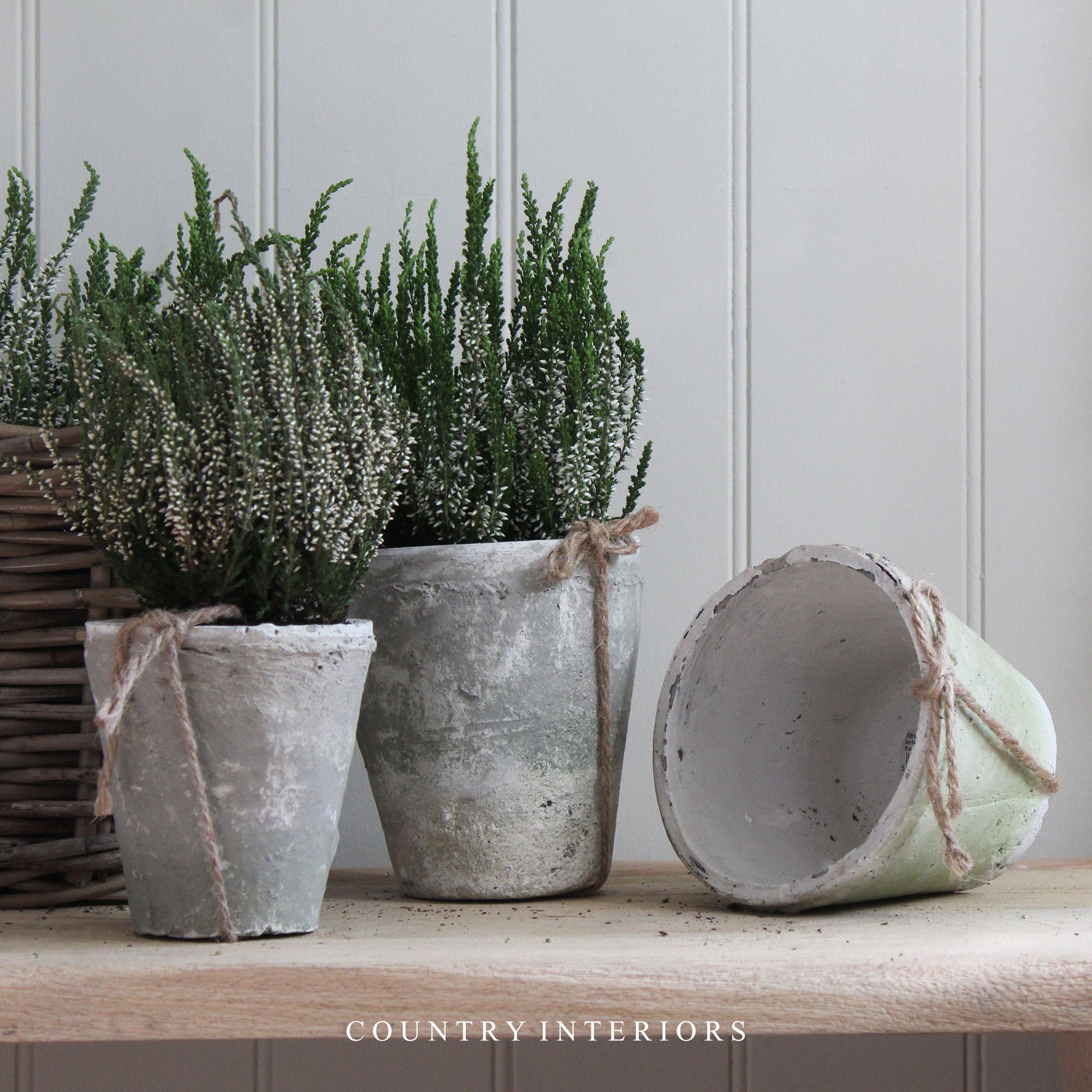 Burford Aged Stone Pot - Various Sizes