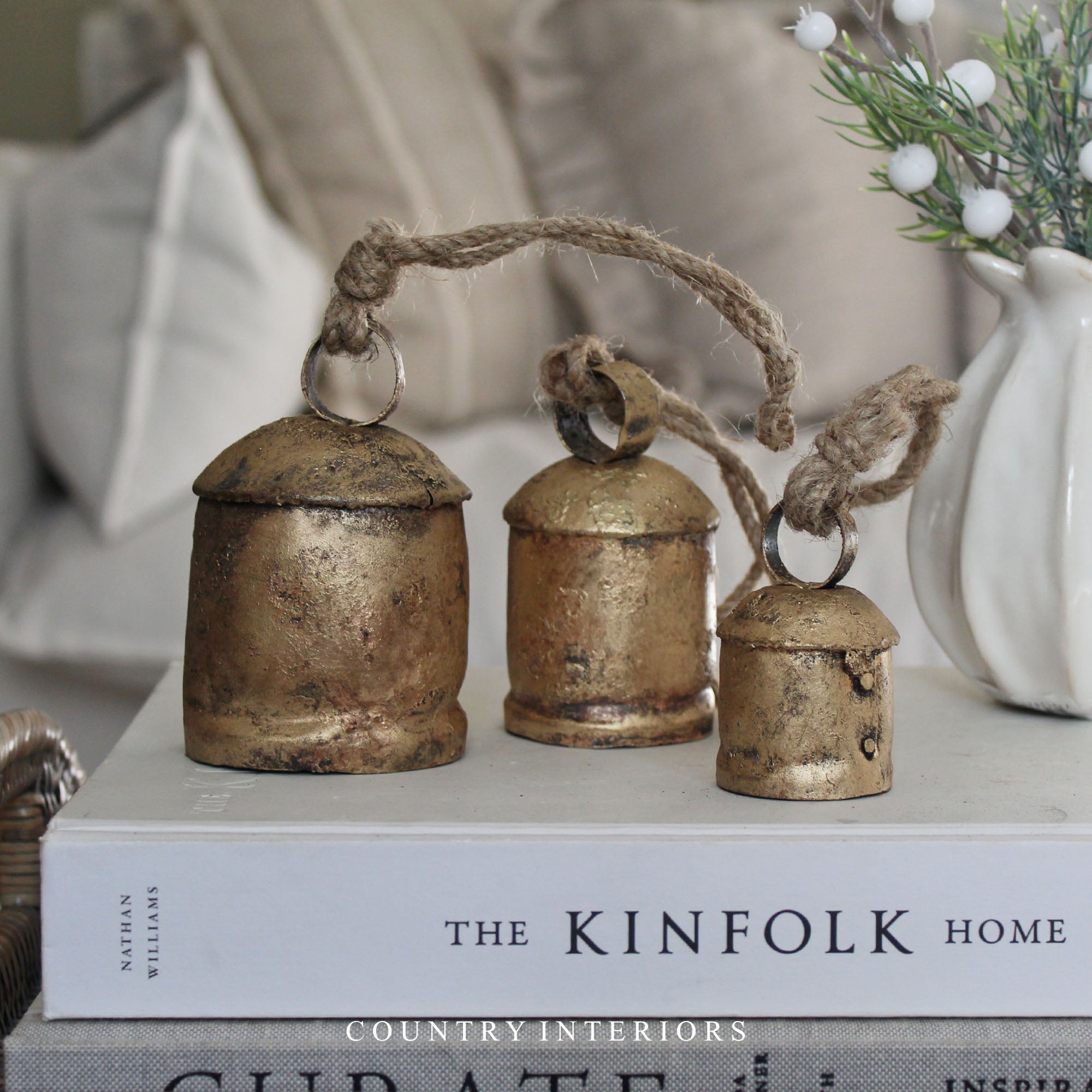 Brass Bells - Set of Three