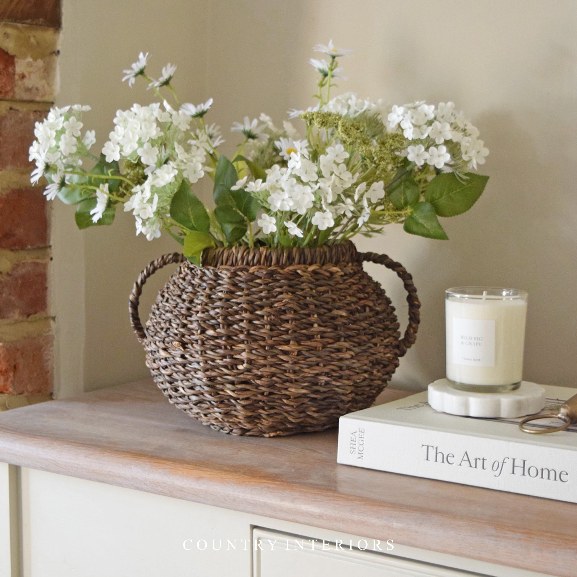 Asthall Wicker Vase