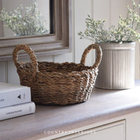 Round Seagrass Baskets - Two Sizes