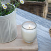Hammered Glass Filled Votive