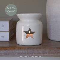 Ceramic Star Wax Melt Holder