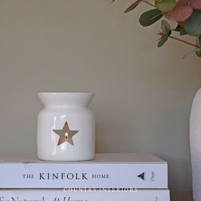 Ceramic Star Wax Melt Holder