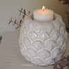 Ceramic Pinecone Tealight Holder