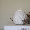 Ceramic Pinecone Tealight Holder