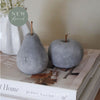 Concrete Apple & Pear Set