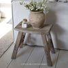 Low Wooden Stool