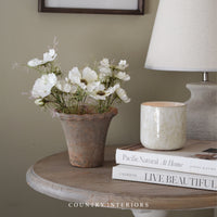 Redstone Pot with Frill Trim