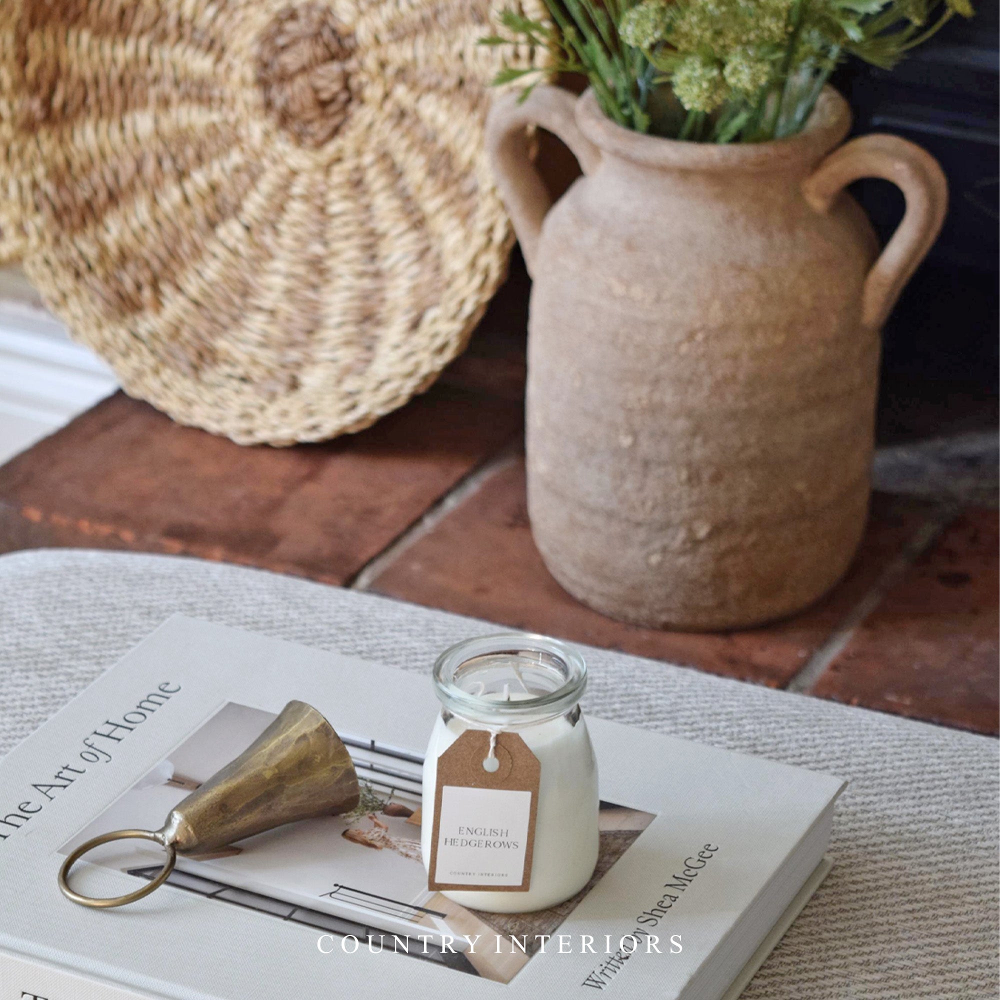 Rustic Vase with Handles