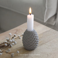 Concrete Cone Candle Holder