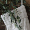 Cream Knitted Stocking with Pom Poms