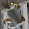 Gold Leaf & White Berry Garland