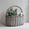 Oval Basket with Handle