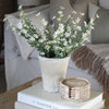 Cream Blossom Spray - 45cm