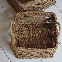 Seagrass storage basket - Two sizes