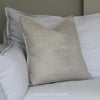 Crown Cushion in Ecru - 50x50cm