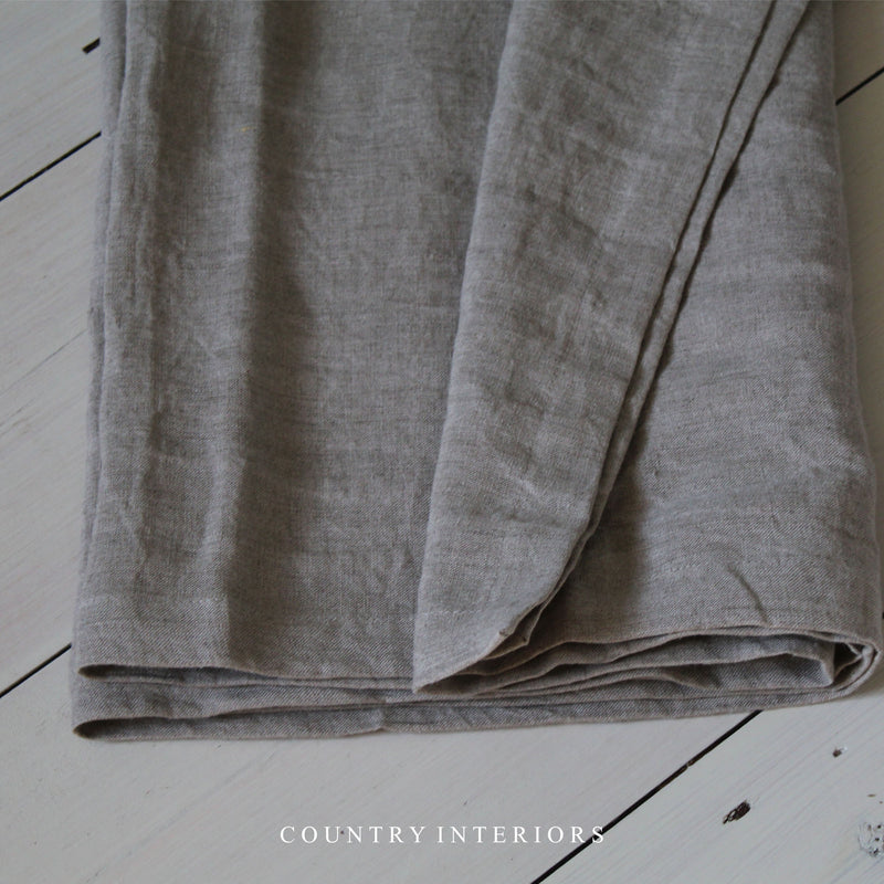 Pure Linen Runner in Natural - 2.2m