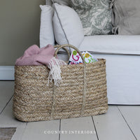 Large Seagrass Basket / Tote Bag