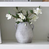 Faux Hellebore Spray in Warm White - 44cm